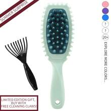 干湿洗发按摩发刷气垫梳带手柄、定型刷、顺发刷、专业发型梳、弹跳发刷、卷发定型刷梳、适用于卷发、直发、女士、儿童、洗发按摩刷沐浴梳带手柄、头皮护理发刷，带长而灵活的硅胶梳齿、干湿洗发按摩发刷、圆形洗发刷、去屑发刷/发梳，适合所有发质，男女适用、返校、旅行度假必需品、女士发饰、刷子、发刷、边刷、刷头发、发梳、梳头发、顺发刷、球刷、迷你发刷、发刷套装、木梳、梳子、光滑后刷、发刷、边刷、刷头发、发梳、发刷套装、梳头发、迷你发刷、顺发刷、美发产品、美发工具、美发东西，头发护理，卷发刷，理发器，理发配件，美发设备