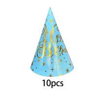 6/10pcs Party Photo Prop Caps, Birthday Party Hats, Party Supplies, Party Decoration, Fun Party, Happy Birthday