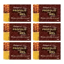 Kit 6 Bionature - Sabonete de Própolis com Mel 90g