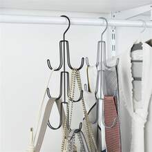 1pc Metal Purse Hanger Organizer For Closet/Clothing Store - Keep Purses Visible And In Good Condition - Space Saving Backpack Rack Multi-Layer Bag Hanger Wrought Iron Handbag Belt Hook Home Cloakroom Storage Rack Decorations Autumn Decor Festival Decor Room Decor Home Decor Fall Decor Bedroom Decor - Multicolor - View 2