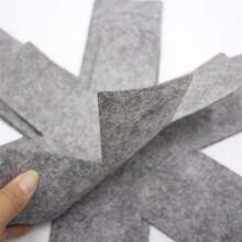 3pcs Felt Pot Holder Coaster Gray Anti-Slip Heat Insulation Protective Mat Three-Piece Set Of Non-Woven Fabric Wear-Resistant And Practical - Multicolor - View 8