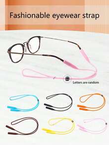 1pc Adjustable Eyewear Retainer Strap For Glasses, Sunglasses Glasses Accessories For Women - Three-hole Glasses Strap - View 1