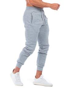 OPP´S JEANS Men's Sports Jogger Pants With Adjustment Drawstring - 淺灰色 - 查看 3