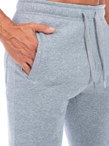 OPP´S JEANS Men's Sports Jogger Pants With Adjustment Drawstring - 淺灰色 - 查看 6