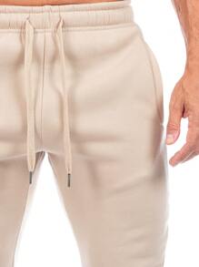 OPP´S JEANS Men's Sports Jogger Pants With Adjustment Drawstring - 米色 - 查看 6