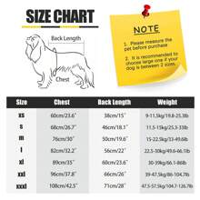 狗狗套头睡衣家居服，狗狗康复服宠物夹克背心舒适连体衣连体衣服装适合小型、中型、大型犬散步远足旅行睡眠 - 紅色 - 查看 8