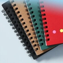 Bộ gồm 1 cuốn sổ và giấy ghi chú, thích hợp để ghi chú công việc, nhắn tin gia đình, đánh dấu bài học, đánh dấu trang, đồ dùng văn phòng phẩm và trường học, quà tặng văn phòng phẩm, quà tặng tựu trường. - Nhiều màu - Xem 8