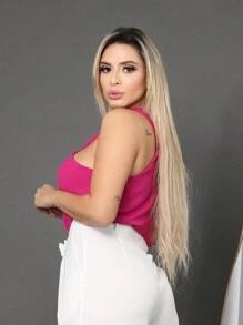 blusa bata soltinha gola v transpassada nó moda gringa feminina duna
