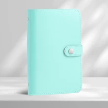 1 件便携式储蓄挑战计划器 - 节省 5,000 美元，PU 材料，可重复使用的每日预算计划表，重返校园 - A6 - 查看 11