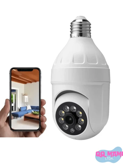 Câmera de segurança sem fio Câmera Proteção Interna 2K 5G WiFi Monitor de Bebê Rastreamento Automático 1080P Câmera IP Envio Imediato