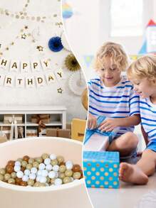 30 piezas de bolas de plástico resistentes a la presión de 2.17 pulgadas/5.5 cm de colores para piscina de bolas de niños pequeños, parque infantil, tienda de campaña, decoración de fiestas de cumpleaños - suaves y seguras, perfectas para fiestas, parques infantiles y piscinas