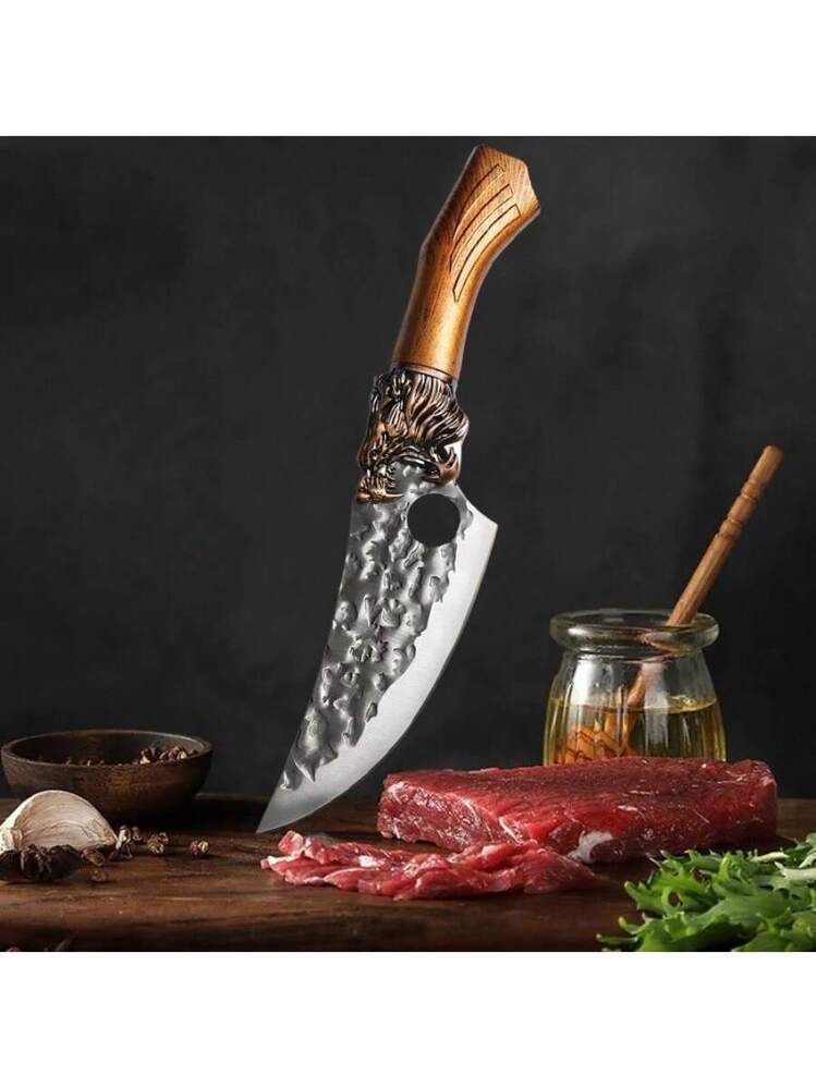 Juego de 6 cuchillos profesionales de cocina, incluye cuchillo de carnicero, cuchillos de chef de acero inoxidable, cuchillo de utilidad, cuchillo de deshuesado, cuchillo de corte y cuchillo de pescado para la comodidad en la cocina, oferta del