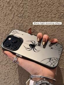 Ốp điện thoại chống sốc in hình nhện thời trang Halloween 1 chiếc, tương thích với iPhone 11/12/13/14, 11Pro Max/12Pro Max/13Pro Max/14Pro Max, XR, 15/15Pro/15Pro Max, và Galaxy A05/A15/A25/A35/A53/A54/A55/S23/S24 - Nhiều màu - Xem 4