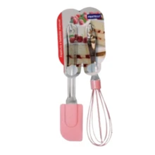 Spatula And Manual Silicone Whisk Kit 02 Pieces Fratelli - 綠色 - 查看 3