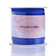 1 Rolo Corda de Nó Chinês de Cordão de Nylon para Fazer Pulseiras, Colares, Artesanato Manual Acessórios, Comprimento 95m/3740in, Largura 0,8mm