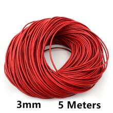 5 metrów 1-3mm średnica skórzany okrągły sznurek do stringów DIY elementy do bransoletki sznurek do wyrobu biżuterii