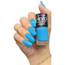 Kit 5 Ah Summer Collection Nail Polish + Top Gloss 10ml Anita - 彩色 - 查看 2