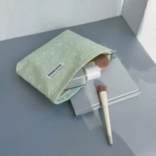3D Floral Painting Cosmetic Bag, Ladies Makeup Bag, Storage Organizer Toiletry Bag, Travel Cosmetic Bag, Large Capacity Daily Makeup Brush Holder Bag, Room Decor, Bags, Makeup Bag, Travel, Make Up Bag, Travel Essentials, Organizer, Storage, Travel Essential, Makeup Organizer, Makeup Bag, Toiletry Bag, Desk Organiser, Cosmetic Bag, Makeup Bag Make Up Pouch, Make Up Bags, Makeup Bag, Travel, Makeup Pouch, Bag, Make Up Pouch, Travel Essentials, Makeup Bags, Travel Essential, Small Makeup Bag,Large Capacity,Large Makeup Bag,Christmas Gifts,Travel,Gifts For Women Travel Essential,Pouch,Clutch / Small Handbag, Makeup Organizer,Brush Holder,Mini Pouch,Large Capacity Pouch,Gifts For Women,Christmas Gifts,Gift Ideas For Women,Makeup Pouch,Travel Essential - Green - View 1