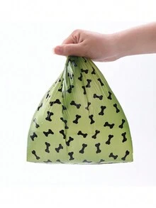 12 包宠物垃圾袋、便便袋、印花、狗便袋、狗便袋、遛狗清洁袋、户外旅行时狗狗的必备物品 - 彩色 - 查看 7