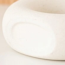 3 Stücke kreative asymmetrische Form Keramik Vase weiß moderner Minimalismus Boho Stil Blumenvase für Hochzeit Dinner Tisch Party Wohnzimmer Büro Schlafzimmer, moderne Heim- und Bürodekoration, Tischdekoration, Raumdekoration, dekoratives Geschenk, Heimdekoration, Blumenvase, Tischmittelpunkt, Tischdekoration Festivaldekorationsgeschenke Geburtstag Abschluss Einschulung Schulmaterial Glasvase