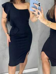 Bulb Ruffle Manca Mule Dress - 米色 - 查看 3