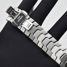 Brazalete de acero inoxidable compatible con correa de Apple Watch de 46 mm, 38 mm, 45 mm, 41 mm, 49 mm, 44 mm, 40 mm, 42 mm para Apple Watch Ultra 10, 9, 8, 7, SE, 6, 5, 4, 3, 2, 1