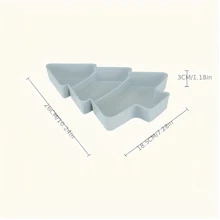 1pc Christmas Gift Tree Fruit Plate - Perfect For Holiday Parties, Birthdays, And Home Decor