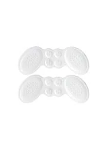 1 Pair Invisible Gel Heel Protector Pads, Non-Slip Cushion Shoe Inserts For High Heels, Pumps & Flats, Soft Clear Foot Pads - Clear - View 6