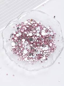 Đá giả kim cương giả bằng nhựa, hỗn hợp kích thước 2mm-6mm, 1440/2000 viên/gói, nhiều màu sắc, không cần keo nóng, mặt phẳng, có keo dính, dùng trang trí móng tay, đá giả kim cương lấp lánh, hạt nhựa dẻo, thích hợp cho trang trí móng tay, cốc, chai, ly, điện thoại, phụ kiện DIY mỹ phẩm, v.v. - Kích thước hỗn hợp - Xem 33