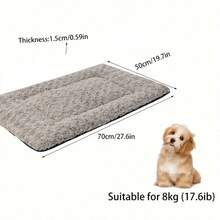 Reversible Washable Dog Crate Bed - Soft Pet Kennel Bed For Large, Medium, And Small Dogs - Dual-Use Dog Mattress With Comfortable Padding - Multicolor - View 9