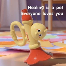 婴儿小喇叭玩具 | 婴儿发声小喇叭 | 有趣的小喇叭玩具，乐器玩具，早教玩具，益智小喇叭玩具，儿童小喇叭玩具，儿童乐器（部分零件颜色随机） - 彩色 - 查看 6