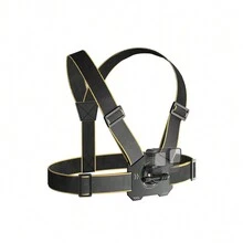 PULUZ Magnetic Quick-Release Chest Strap Harness Belt (Black) - Dark Green - View 2
