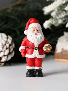 1pc Resin Snowman, Santa Claus, Sleigh Home Decor Ornament, Best Holiday Gift Birthday Christmas Decorations Room Decor Christmas - Multicolor - View 13
