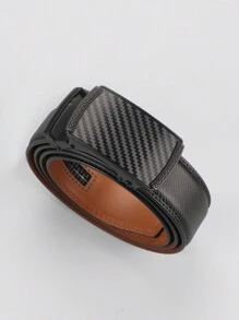 DOOPAI Men's Ratchet Belt 2 Pack - Genuine Leather, 1 3/8" Width, Adjustable 40" To 48", With Gift Box