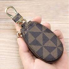 Zipper Closure PU Car Key Storage Bag Key Ring Ornament Compact Coin Purse Bag Charm Key Holder Car Key Bag Halloween Gift Teachers Day Gift Men Gifts Gift For Women For Men Mini Wallet - Multicolor - View 12