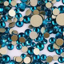 2-6 毫米,6 种尺寸混合,1440 件/包,闪亮金色、银色背面、平底水晶非热修复水钻钻石艺术珠水钻 DIY 美甲装饰饰品宝石用品 - 混尺寸 - 查看 42