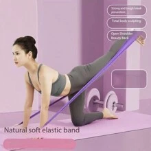 3 cái/bộ Dây kháng lực Yoga, Dây kháng lực cao su thể dục, Tập kéo giãn Thiết bị tập Yoga Pilates Thích hợp cho tập luyện tại nhà hoặc tập thể dục, Để tăng cường cơ, ngực, chân - Nhiều màu - Xem 8