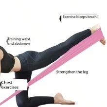 3 cái/bộ Dây kháng lực Yoga, Dây kháng lực cao su thể dục, Tập kéo giãn Thiết bị tập Yoga Pilates Thích hợp cho tập luyện tại nhà hoặc tập thể dục, Để tăng cường cơ, ngực, chân - Nhiều màu - Xem 2