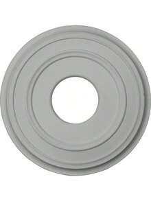 12.38 X 4 X 1.13 In. Classic Ceiling Medallion Fits Canopies Up To 7.25 In. - Multicolor - View 2