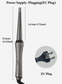 CRASTS 16-25mm Cone Hair Curler Hair Beauty, Heatting Fast,Quick Temperature Adjustment,Curler Hair,Titanium Hard Plate,Home Use,Hair Care Gift