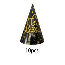 6/10pcs Party Photo Prop Caps, Birthday Party Hats, Party Supplies, Party Decoration, Fun Party, Happy Birthday