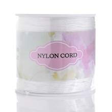 1 Rolo Corda de Nó Chinês de Cordão de Nylon para Fazer Pulseiras, Colares, Artesanato Manual Acessórios, Comprimento 95m/3740in, Largura 0,8mm