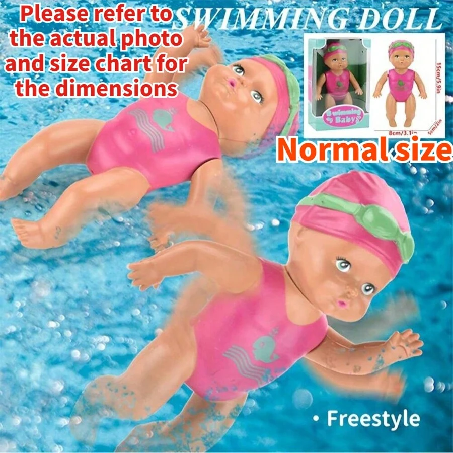 发条游泳娃娃洗澡玩具玩具游泳池玩具水上玩具礼物复活节礼物，洗澡玩具，泳池玩具，泳池