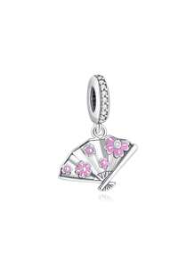 Silver-Plated And Zirconia-Crusted Chinese & Japanese Style Lucky Cat, Lion Dance & Daruma Beaded Pendant Suitable For DIY Bracelet, Necklace And Gifts For Festivals And Birthday - Beads - View 28