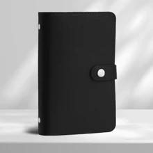 1 件便携式储蓄挑战计划器 - 节省 5,000 美元，PU 材料，可重复使用的每日预算计划表，重返校园 - A6 - 查看 15