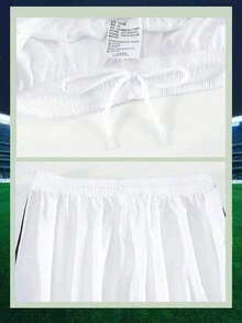 "2023-2024 Customizable -Inspired Men's Football Kit - Personalized Jersey And Shorts Set, Home Design Style" - Red - View 6