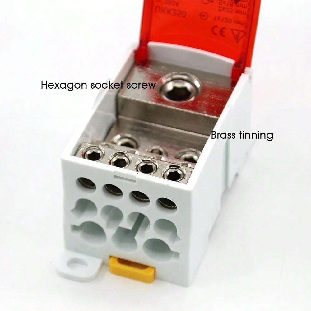 The New Listing OneInput MultipleOutput Guide Rail Junction Box