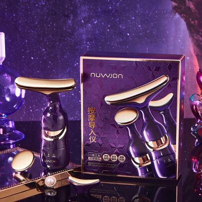 4d wielofunkcyjne urządzenie do podnoszenia, napinania i masażu, importujące urządzenie do pielęgnacji twarzy - 3 tryby w jednym urządzeniu do użytku domowego, terapia twarzy i szyi, narzędzie do pielęgnacji skóry, urządzenie do pielęgnacji twarzy Husehold, wysyłka nie obejmuje baterii