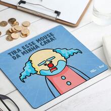 DrPepper Mouse Pad - Paiaço Get That Mouse Out Of My Face - 藍色 - 查看 2