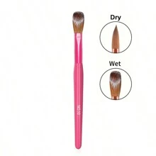 丙烯酸指甲刷套装 - 丙烯酸指甲刷，适用于丙烯酸粉末系统，彩色指甲刷，适用于丙烯酸应用，美甲粉延伸和雕刻